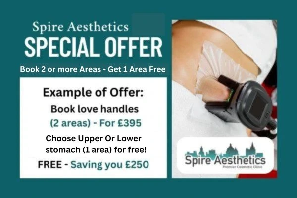 Fat Freezing Promotion Mickleover from Spire Aesthetics - Book Today!