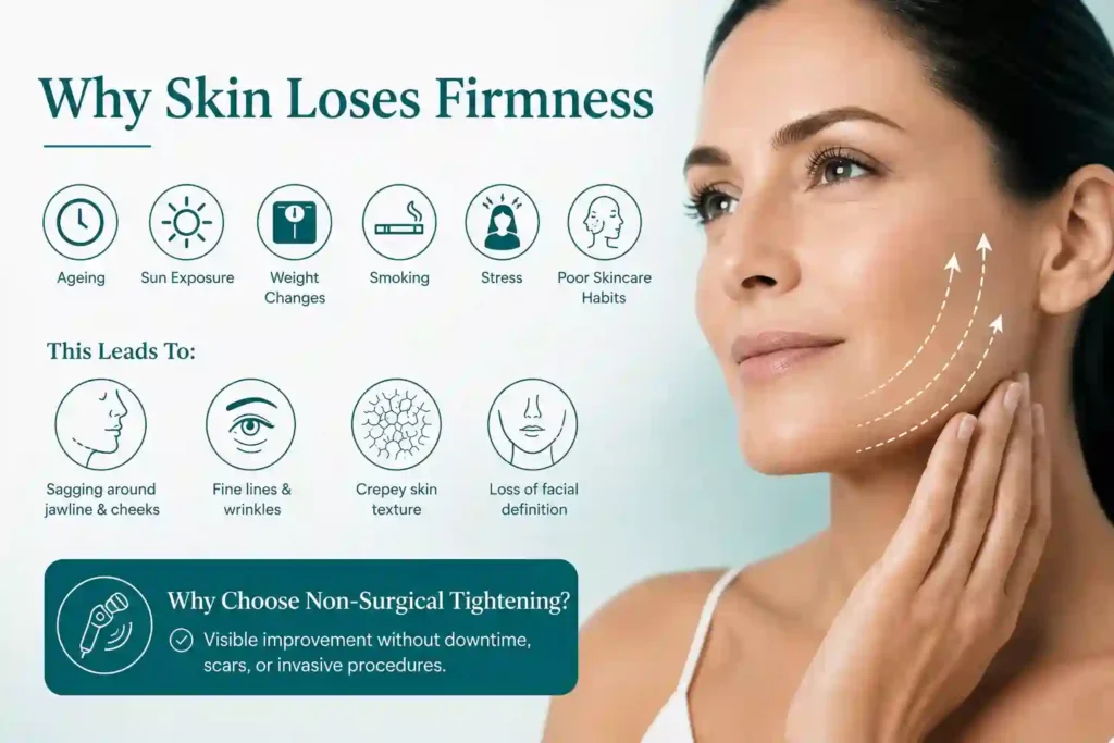 What Makes Skin Lose Firmness and Why Do People Seek Non-Surgical Tightening Mickleover?